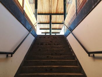 Low angle view of stairs