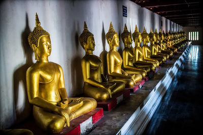 Buddha statue in temple