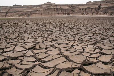 Scenic view of desert
