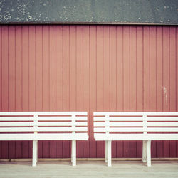 Empty bench