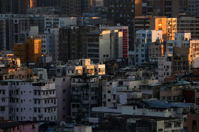 Cityscape during sunrise