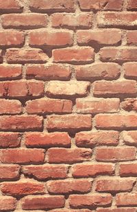 Full frame shot of brick wall