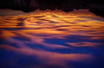 Scenic view of sky at night