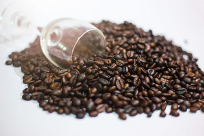 Close-up of coffee beans