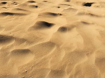 Full frame shot of sand dune