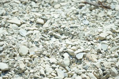 Full frame shot of stones