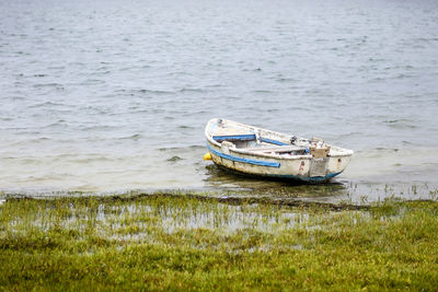 Boat in sea