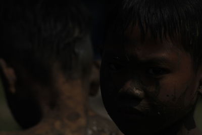Close-up of boy