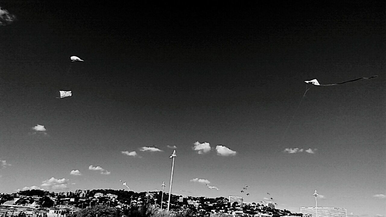 STREET LIGHT IN TOWN AGAINST CLEAR SKY