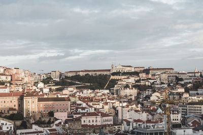 Cityscape against sky