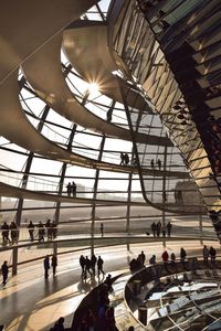 Group of people in front of building