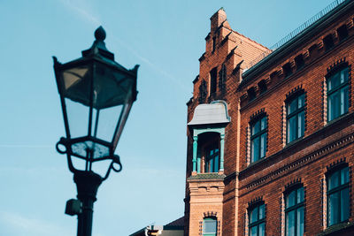 Low angle view of building against sky