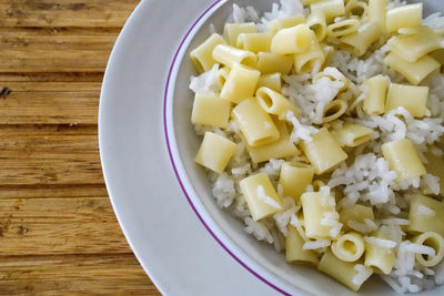 Close-up of pasta in bowl