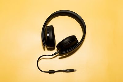 Close-up of digital camera