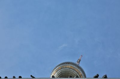 Low angle view of building against sky