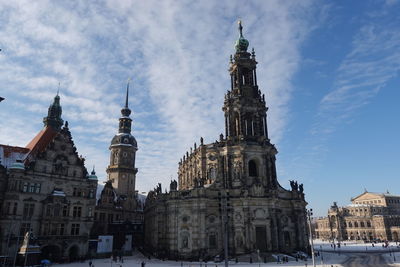 Low angle view of cathedral against sky