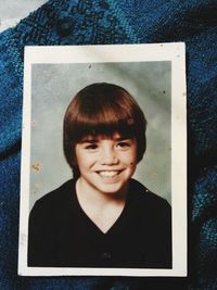 Portrait of smiling boy