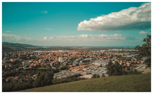 Panoramic view of sassuolo