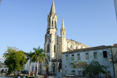 Cathedral against clear sky