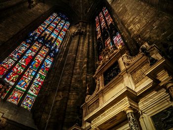 Low angle view of cathedral