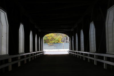 Corridor of building