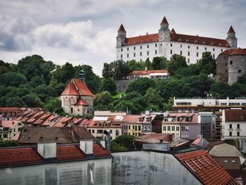 Buildings in town