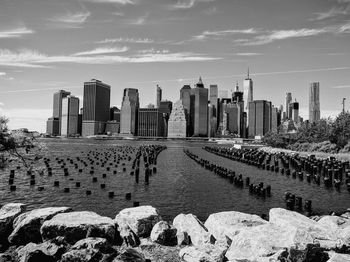 View of cityscape against sky