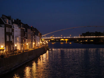 Night time at maastricht