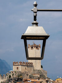Low angle view of building against sky