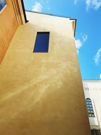 Low angle view of building against sky