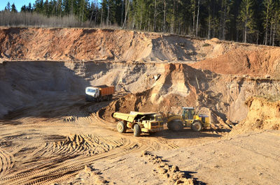 View of construction site