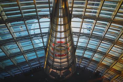 Low angle view of modern building