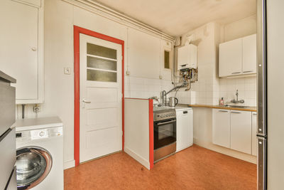 Interior of bathroom