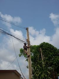 low angle view