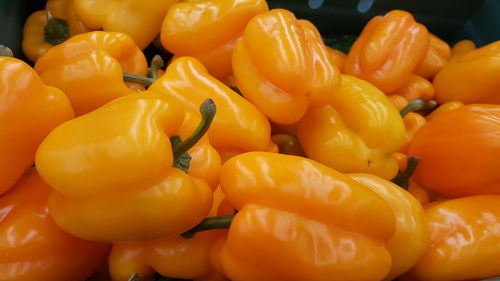 Full frame shot of bell peppers