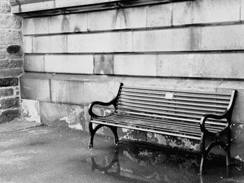 View of empty chairs