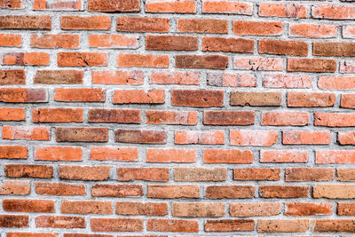 Full frame shot of brick wall