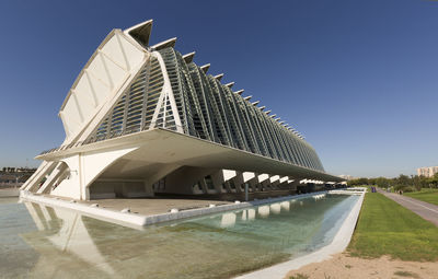 View of building against clear sky