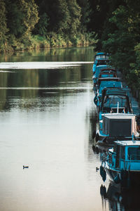 Scenic view of river