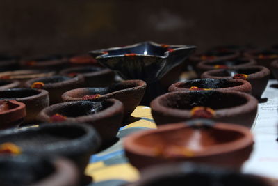 Close-up of chocolate cake