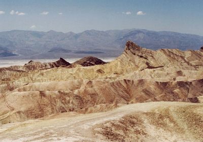 Scenic view of mountains