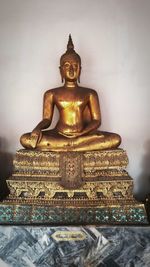 Close-up of statue