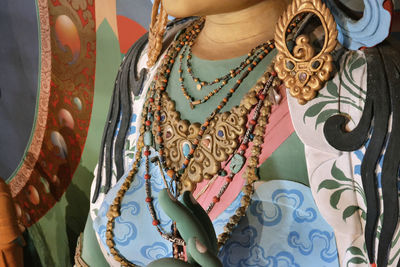 Close-up of midsection of man