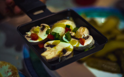 Close-up of food on plate