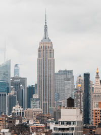 Skyscrapers in city