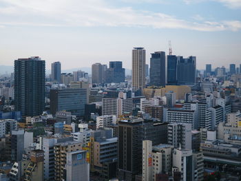 Cityscape against sky