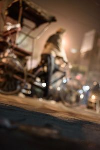 Close-up low section of man