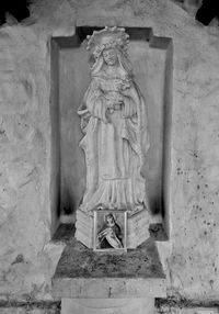 Close-up of buddha statue
