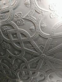 Full frame shot of ornate ceiling