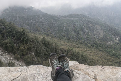 Scenic view of mountains